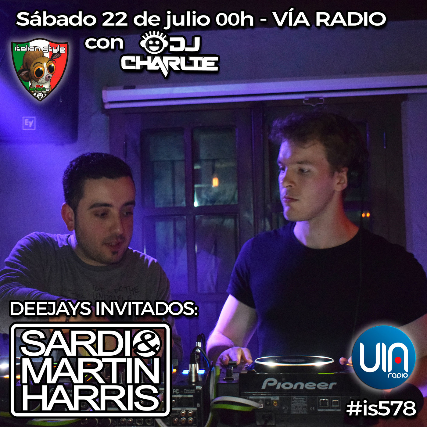 Italian style radio show 578 22/07/2017 parte 1 episode artwork
