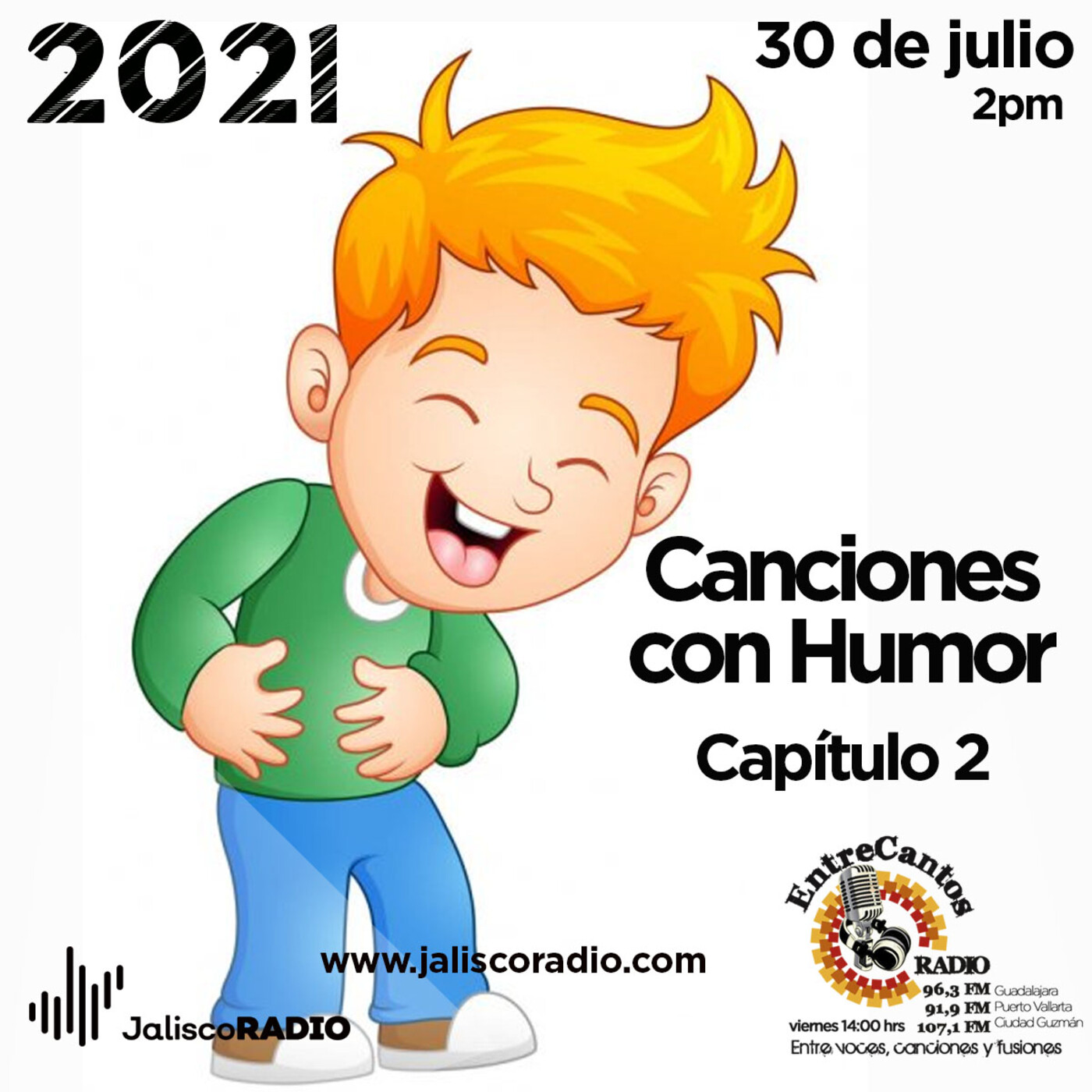 Programa Entrecantos 30 de julio, 2021: Canciones con Humor - Capítulo 2 episode artwork