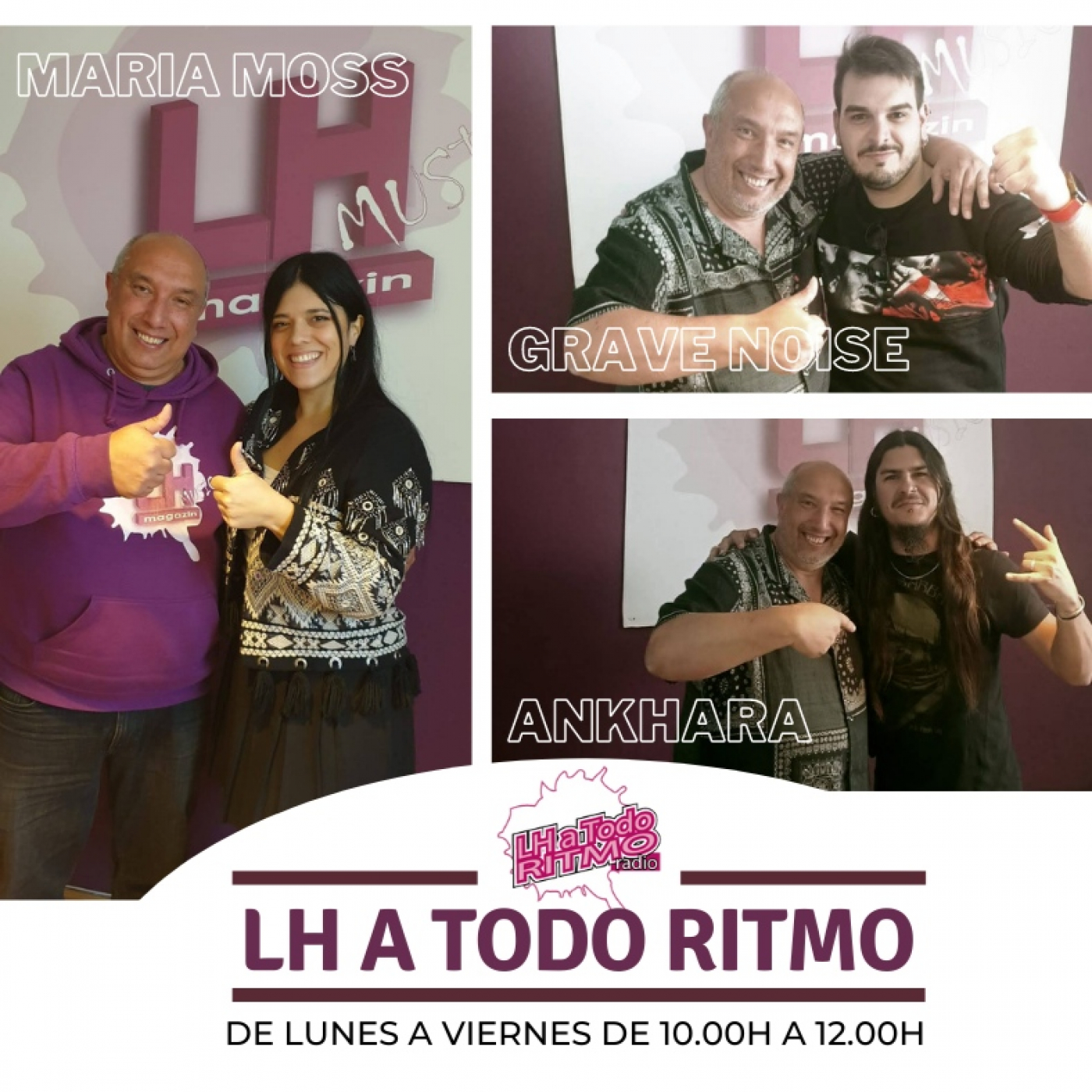 LH a Todo Ritmo - Hablamos Maria Moss, Grave Noise y Ankhara episode artwork