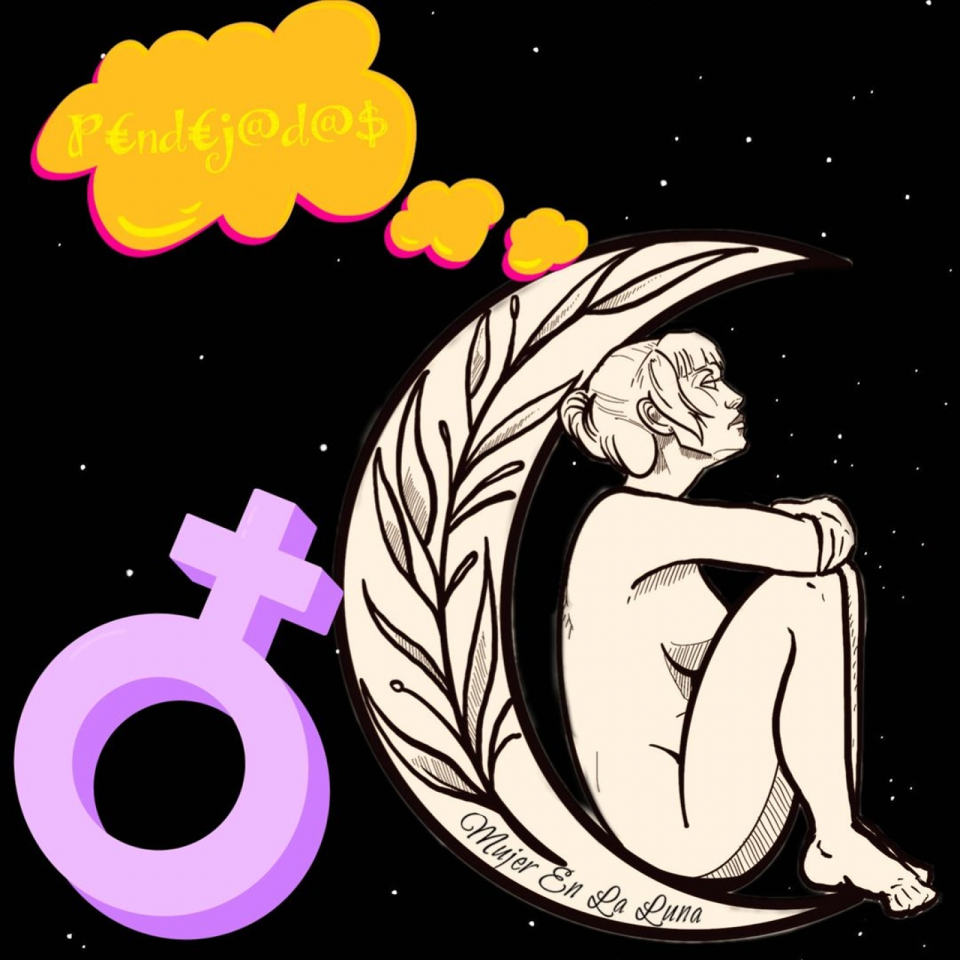 Mujer en la Luna
