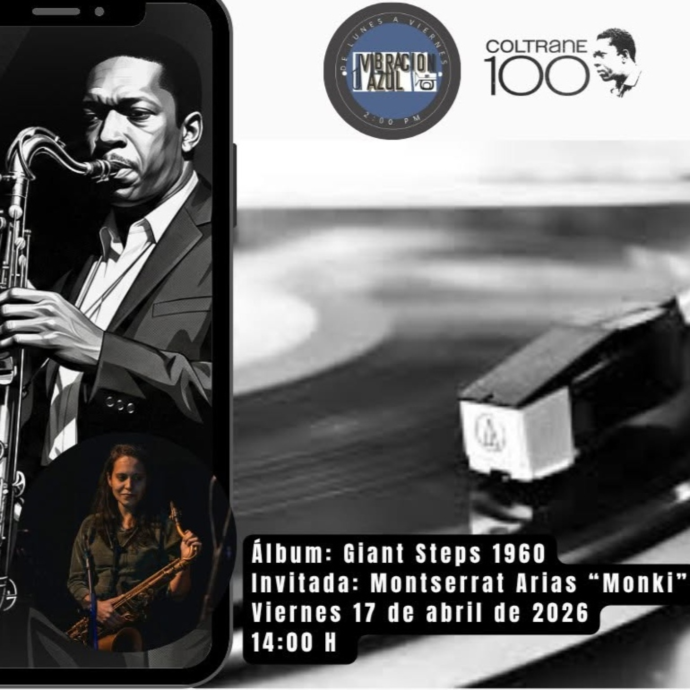 A LOVE COLTRANE: Capítulo 6 con la saxofonista Montserrat Arias “Monki” y escucharemos el álbum Giant Steps episode artwork