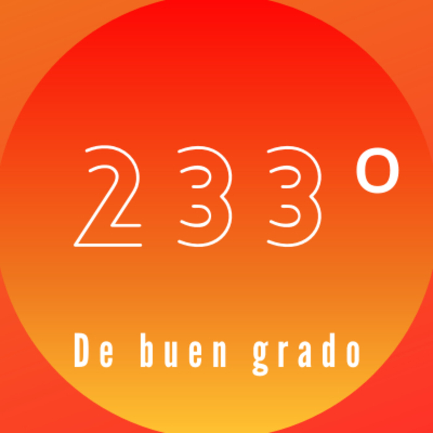 233 grados