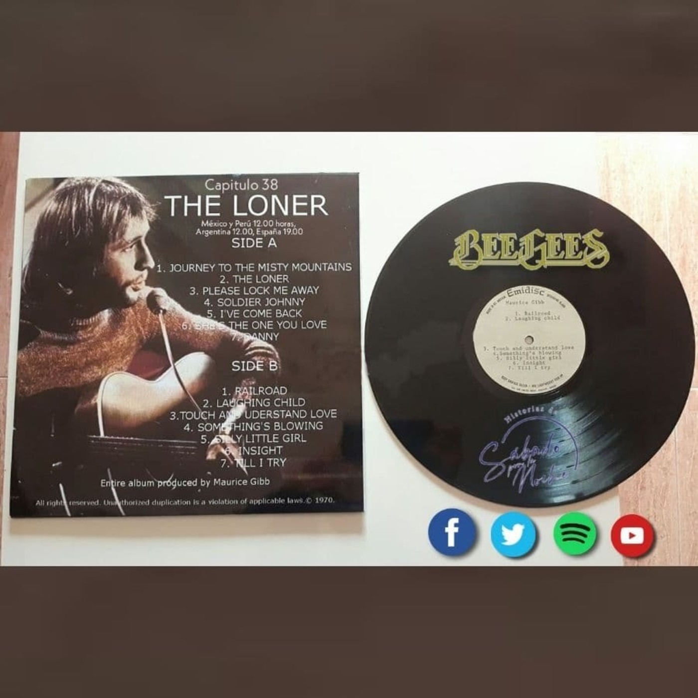 T4 Capítulo 38 The Loner (1970) Maurice Gibb