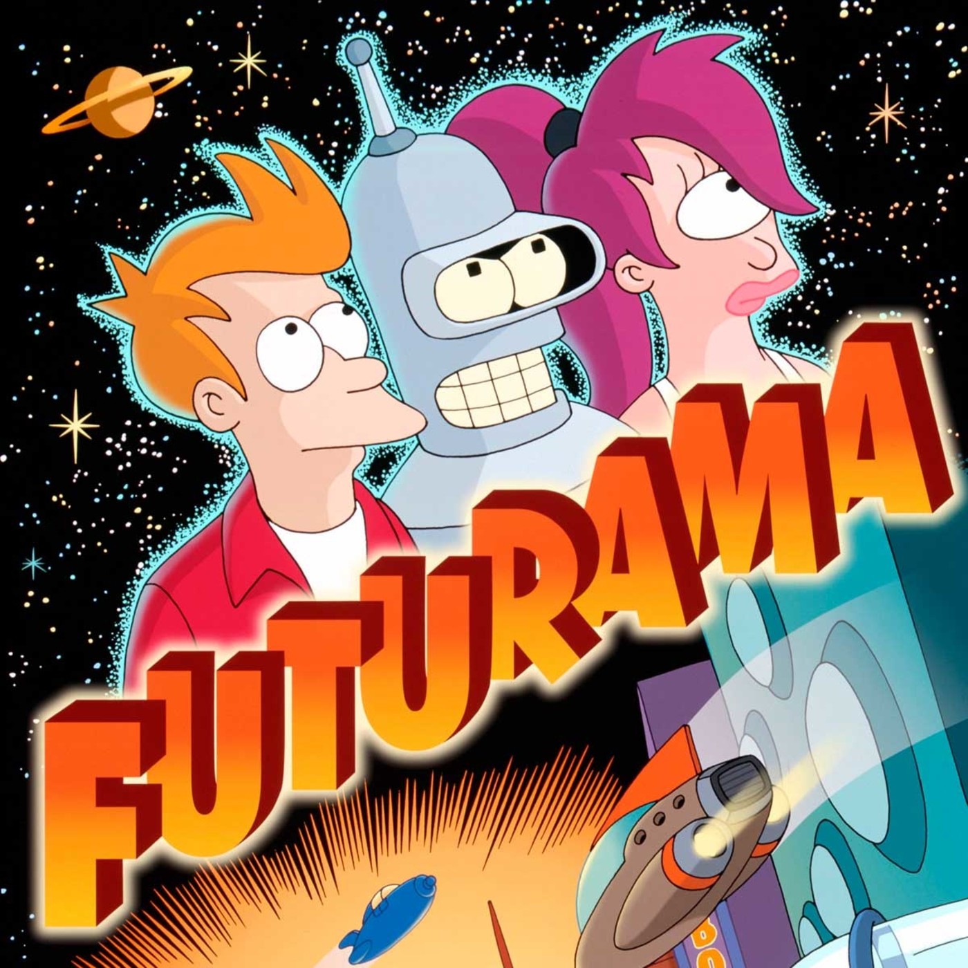 Futurama 1x02 "La Serie Ha Aterrizado"