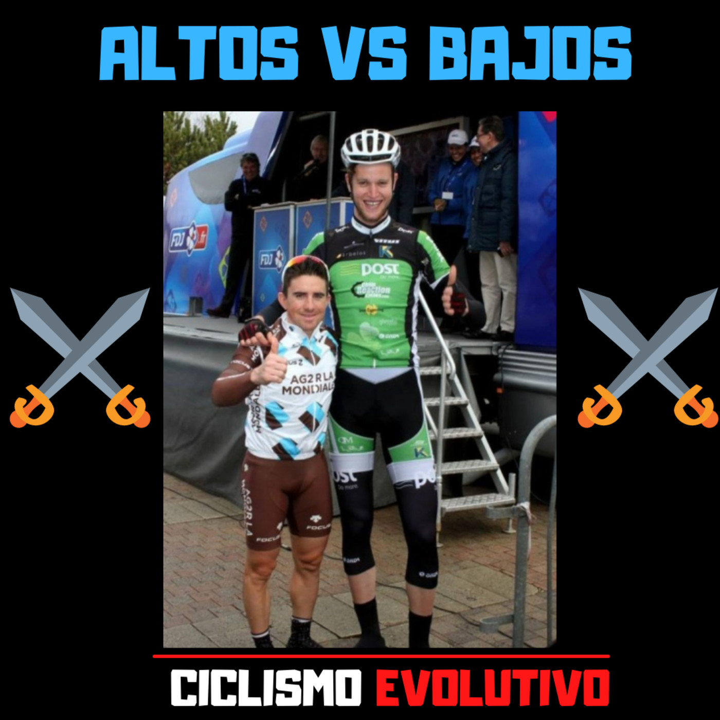 128. ¿Ciclistas altos o bajos? La estatura en el ciclismo.