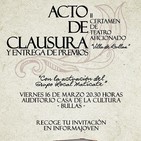 Antonio José- clausura Muestra Teatro Aficionado e inauguración exposición Semana Santa