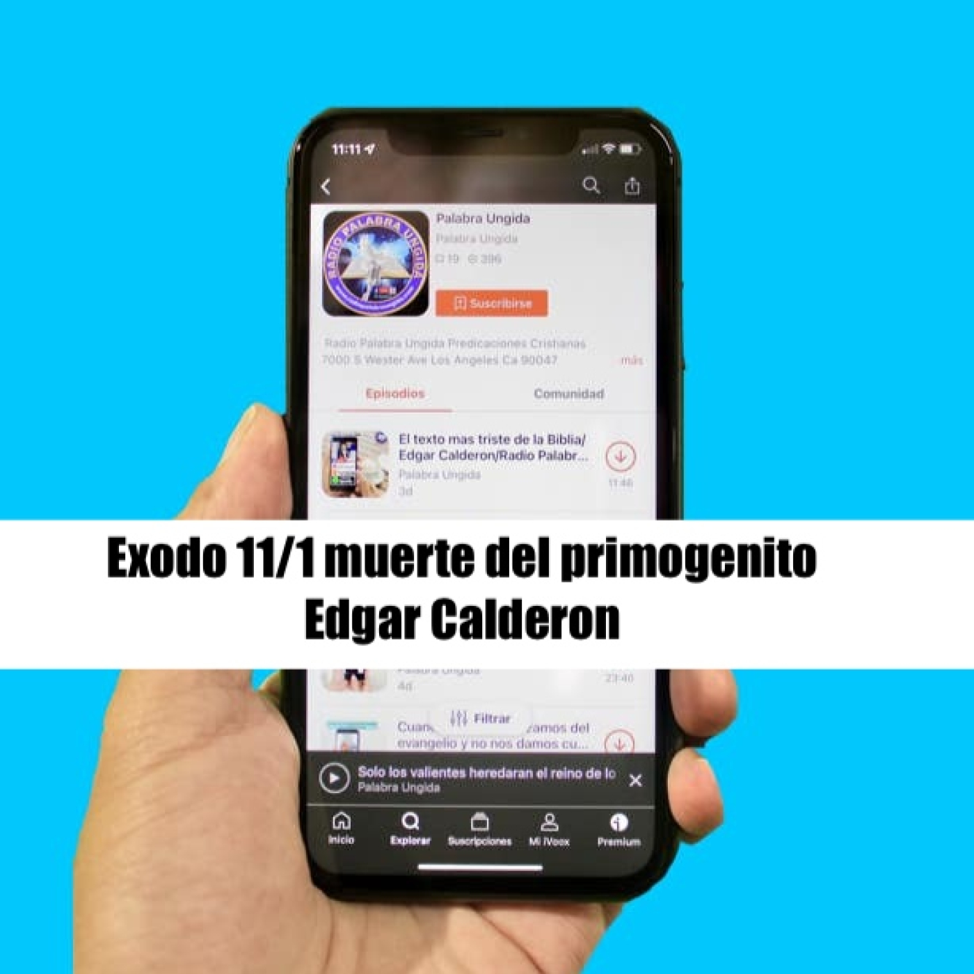 Exodo 11/1 muerte del primogenito/Palabra Ungida episode artwork