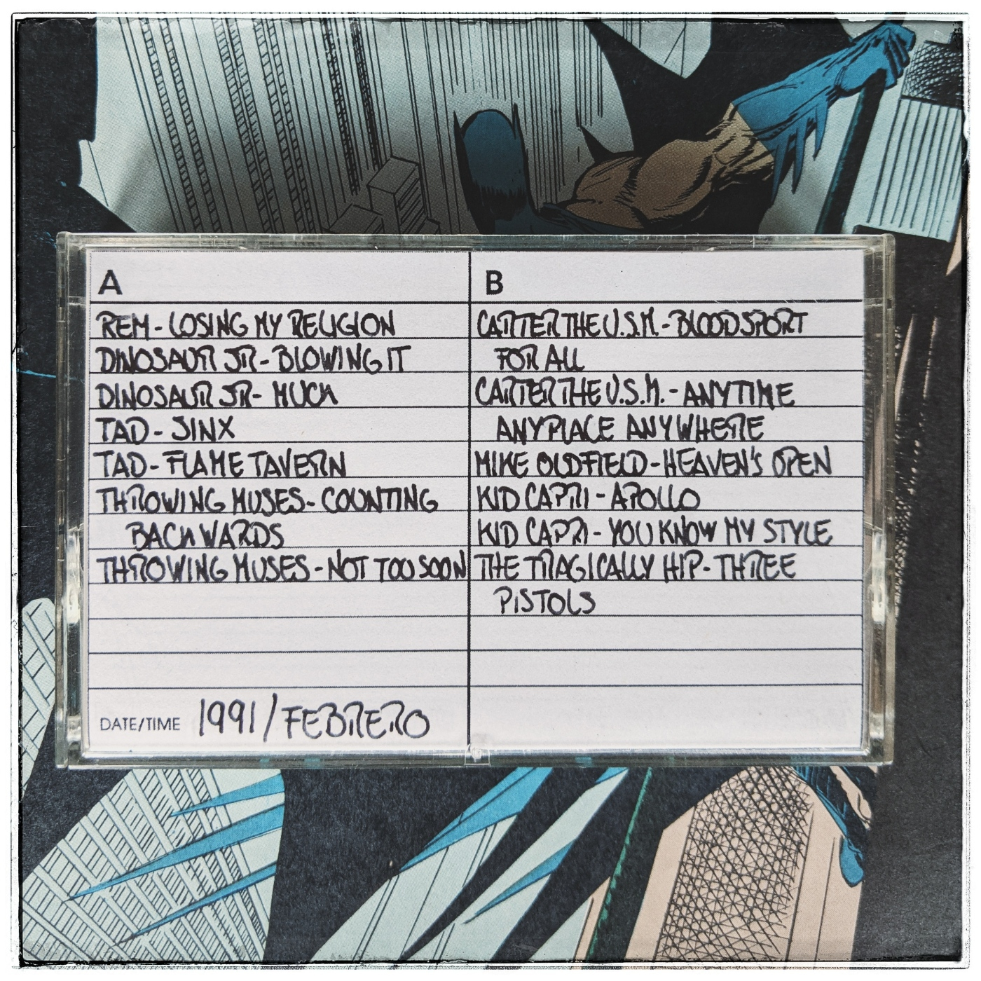 TDK 90s #50 - Febrero 1991 (REM - Dinosaur Jr - Throwing Muses) episode artwork