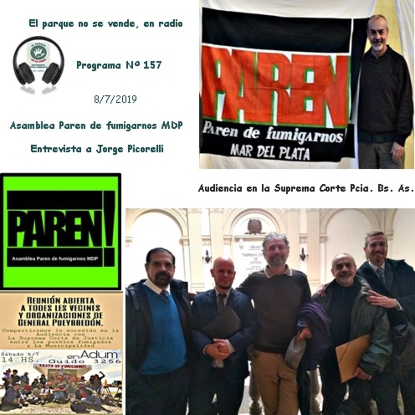 Programa Nº 157 - El parque no se vende en radio - bloque 1 episode artwork