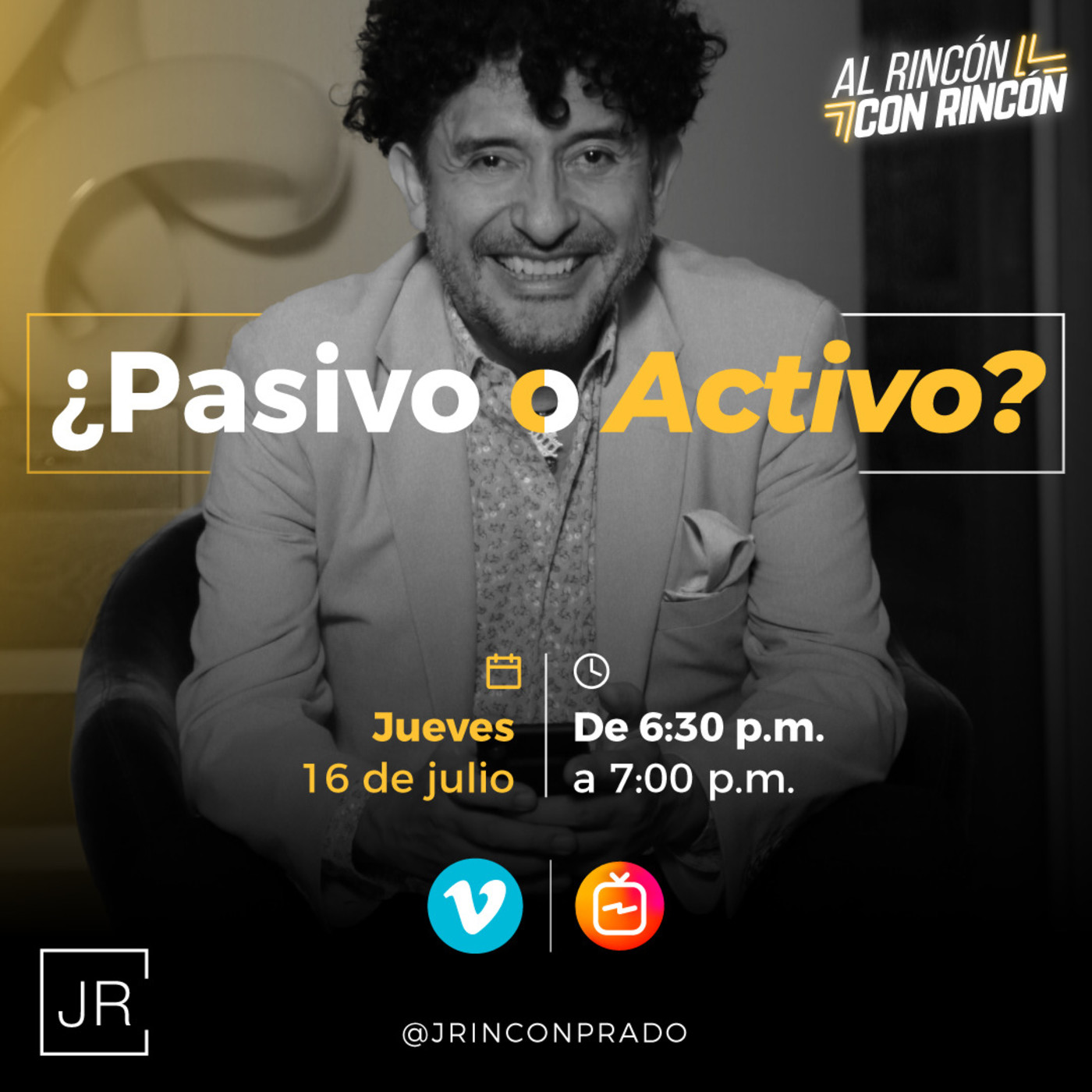 Al Rincón con Rincón