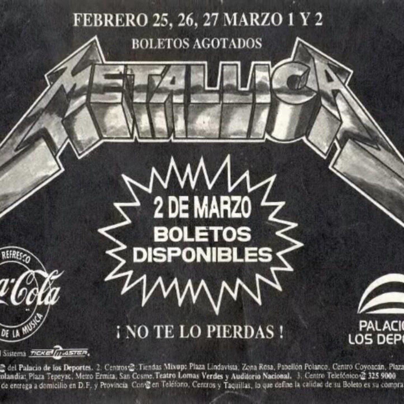 Historia de los conciertos de Heavy Metal en México episode artwork