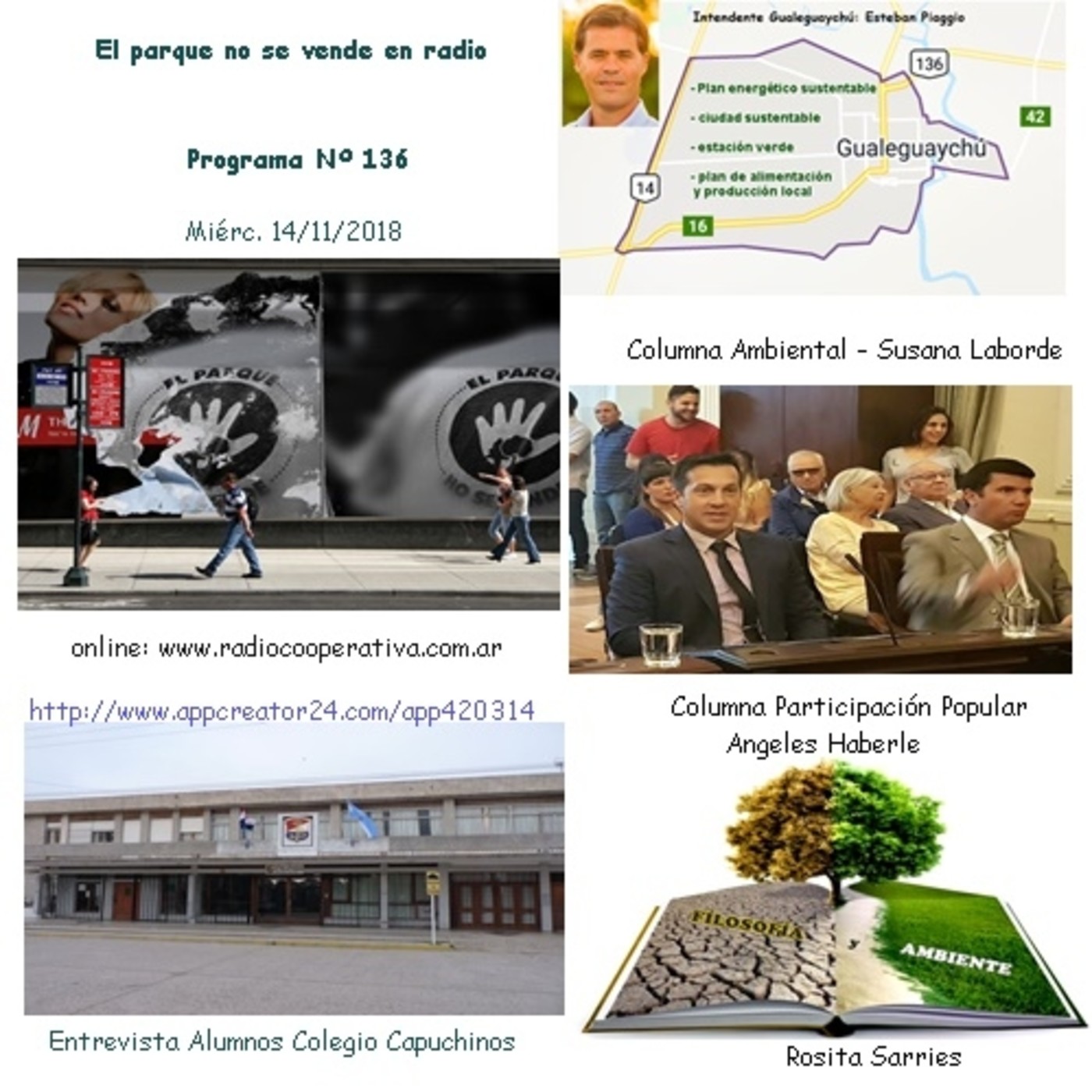 El parque no se vende en radio