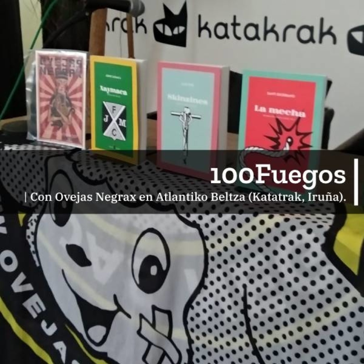 Ovejas Negrax y 100Fuegos en las jornadas Atlantiko Beltza (Iruña), 20/11/2021 episode artwork