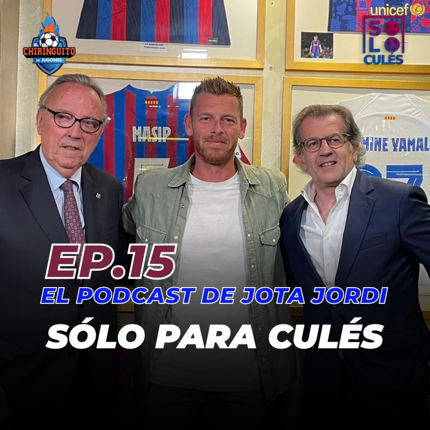 SÓLO PARA CULÉS con JOAN LAPORTA | EP. 15 COMPLETO | El podcast de Jota Jordi episode artwork
