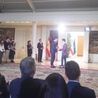 Entrevista a Enrique Iglesias joven Aguilar visita Moncloa