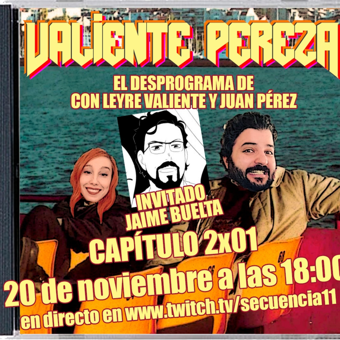 #ValientePereza: 2x01 - Dietas, gimnasios y la Pussypedia - Con Jaime Buelta episode artwork