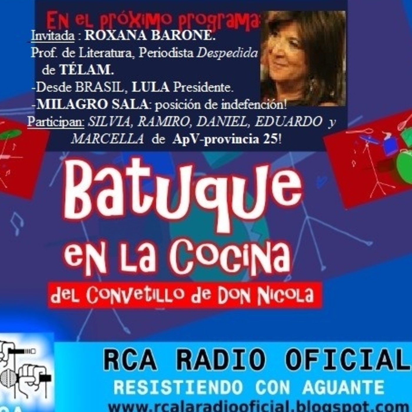 BATUQUE en la COCINA...con Roxana Barone 1 episode artwork