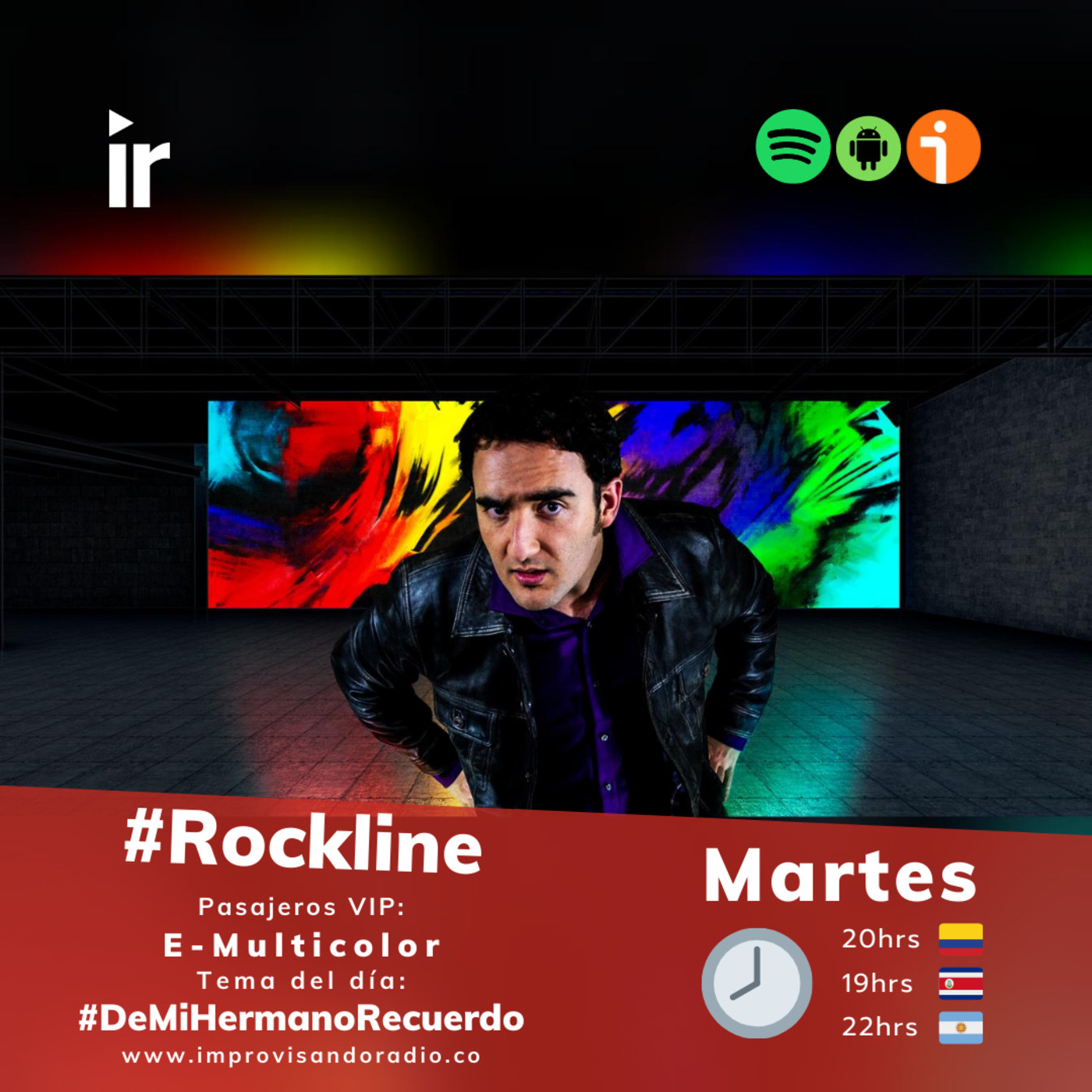 Rockline (Hermanos y E Multicolor) episode artwork