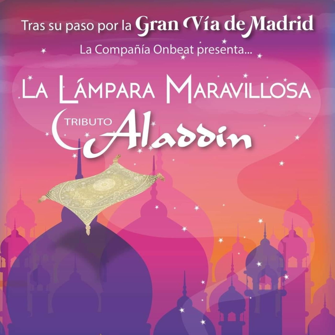 'La Lámpara Maravillosa. Tributo Aladdín' llega al Auditorio Municipal de La Roda (03-02-2024) episode artwork