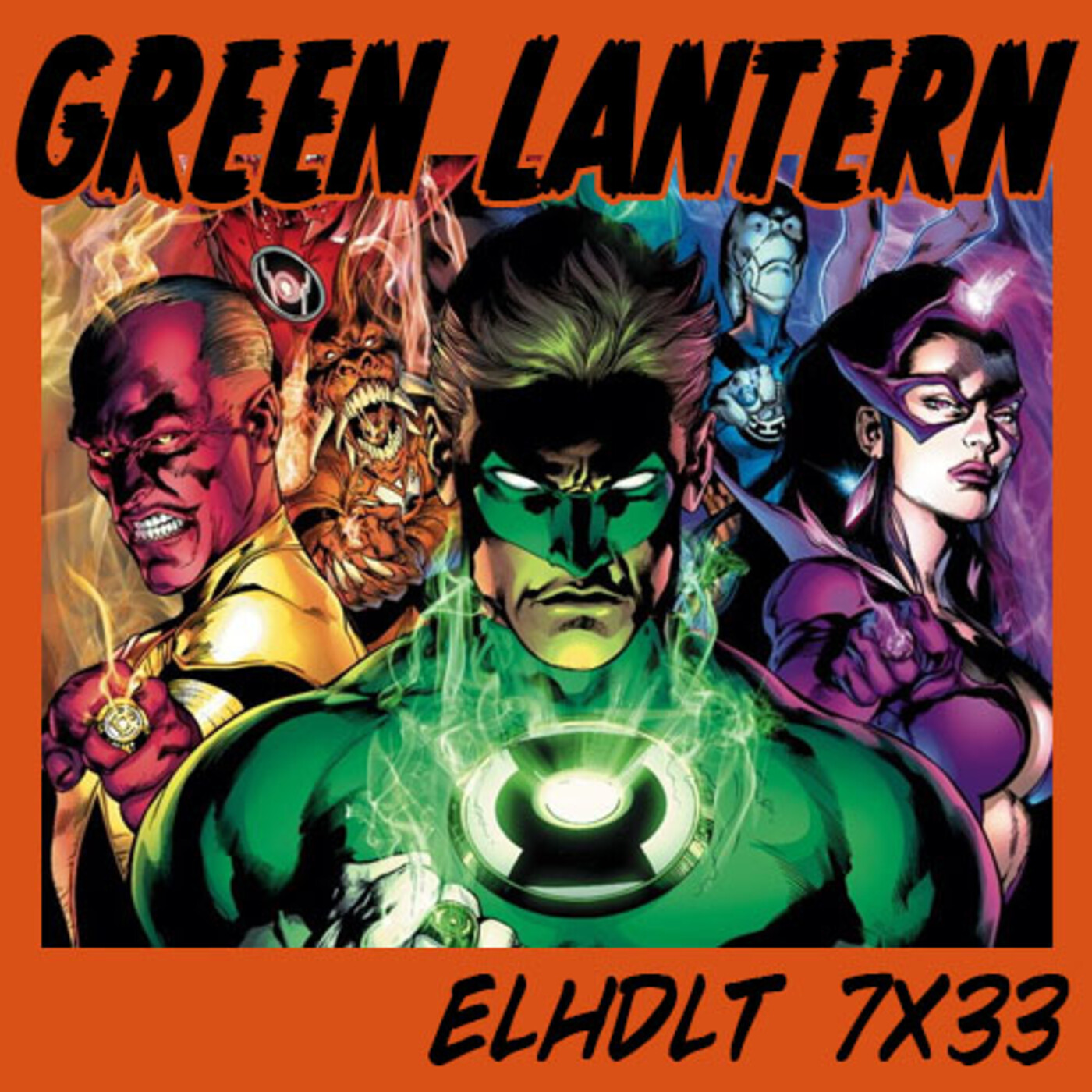 [ELHDLT] 7x33 Green Lantern de Geoff Johns episode artwork
