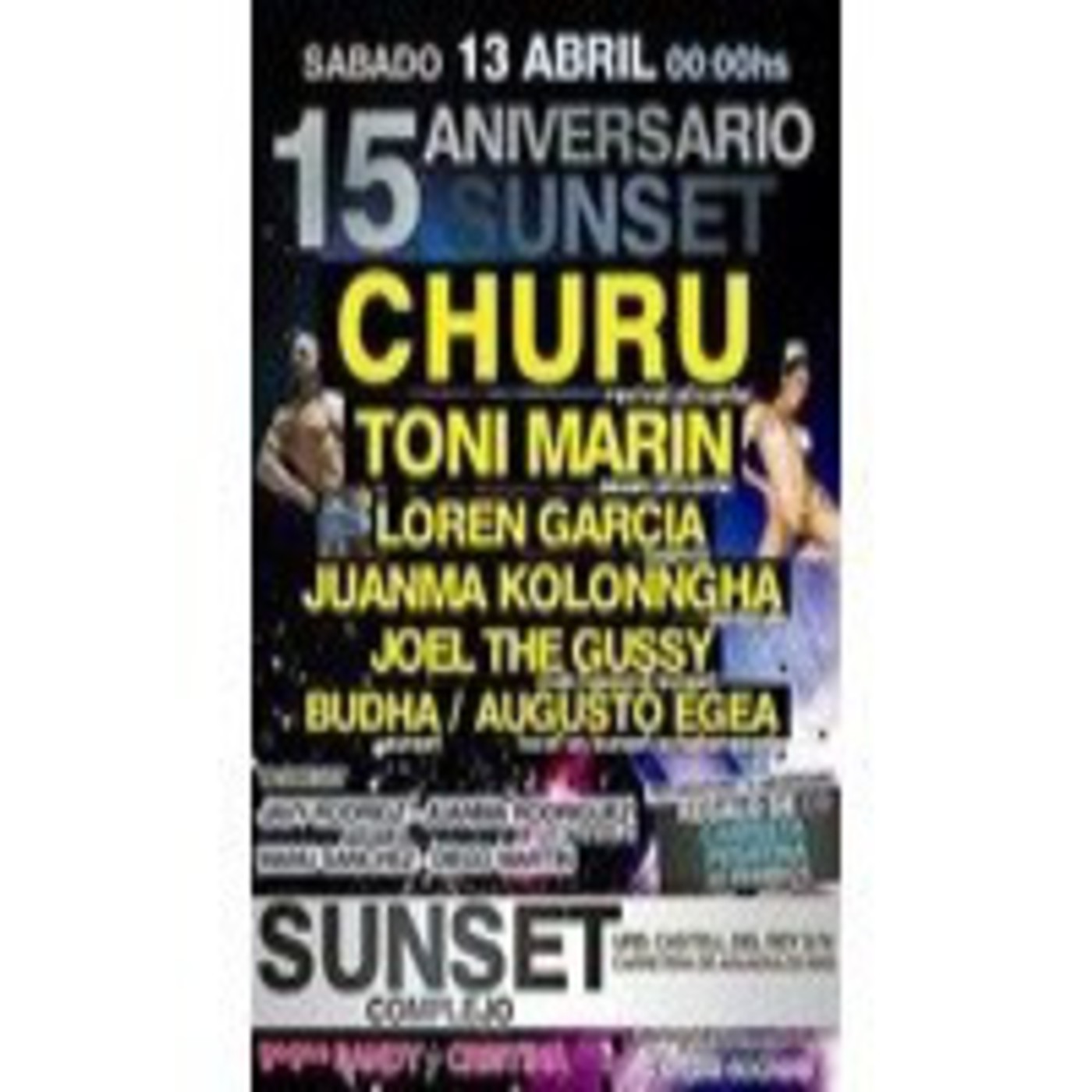 Loren Garcia - 15 Aniversario Sunset Abril 2013 episode artwork