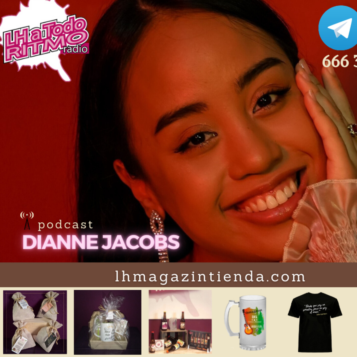 LH a Todo Ritmo - Hablamos con la jovencisima artista Dianne Jacobs sobre su nuevo single episode artwork