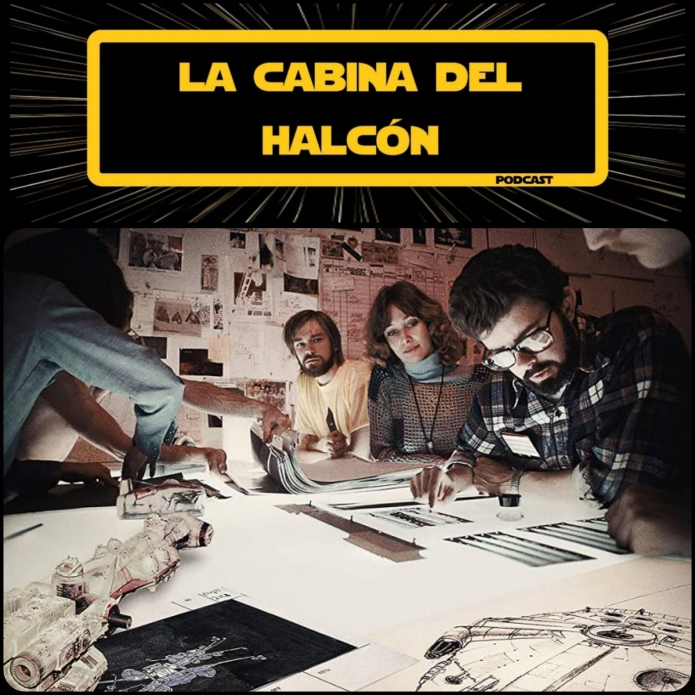 La cabina del Halcón
