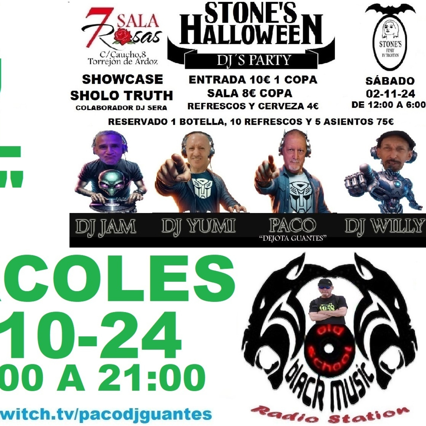 Podcast PACO DEJOTA GUANTES - SESIONES Y PROGRAMAS