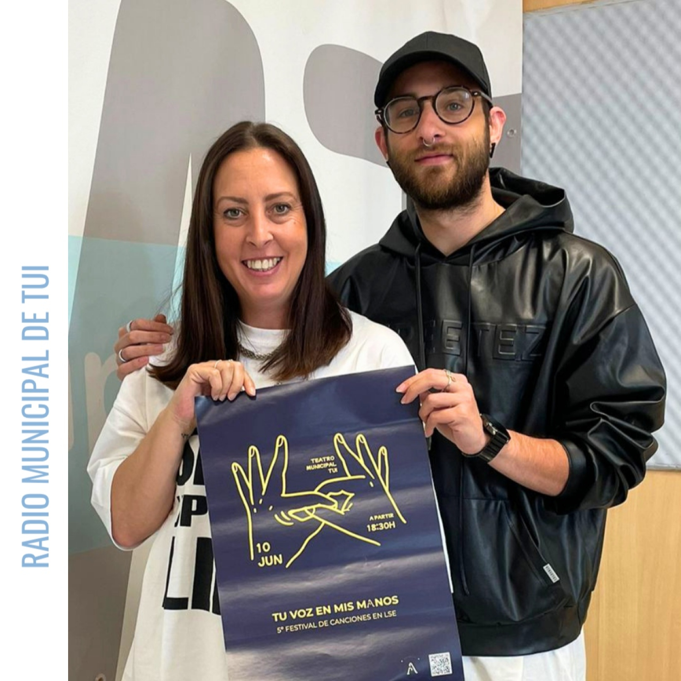Ent. Iria Márquez, intérprete de lingua de signos; e Dani Méndez, bailarín e profesor | V Festival de Cancións en LSE episode artwork