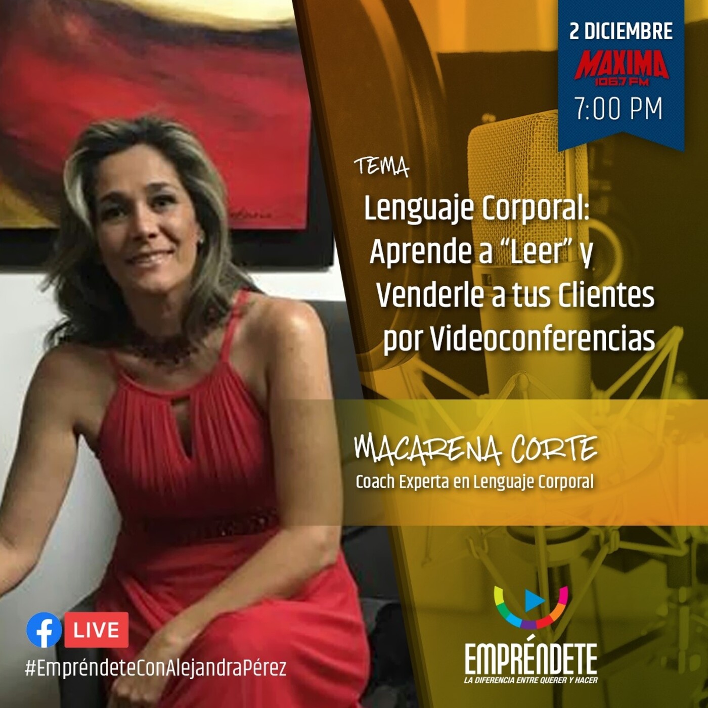 Empréndete Con Alejandra Pérez