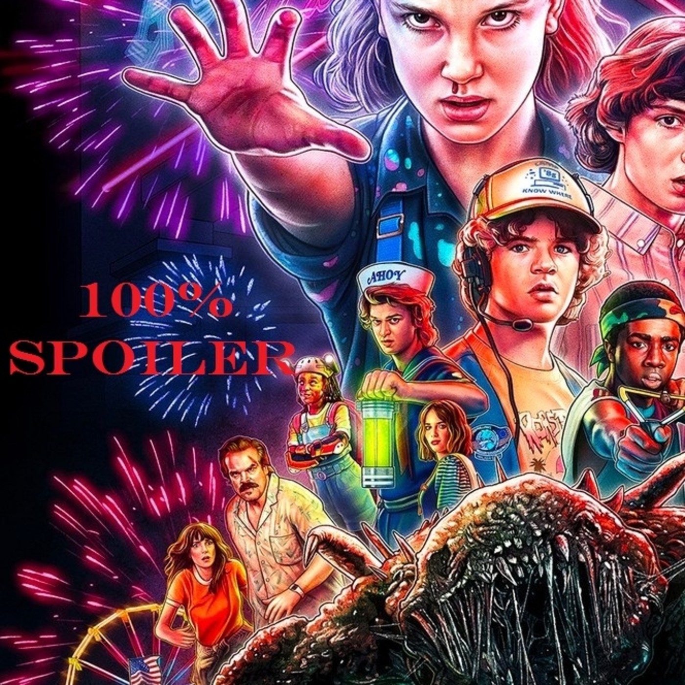 100% Spoiler 3.23. Stranger Things Temporada 3. episode artwork