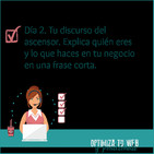 Día 2: Discurso del ascensor