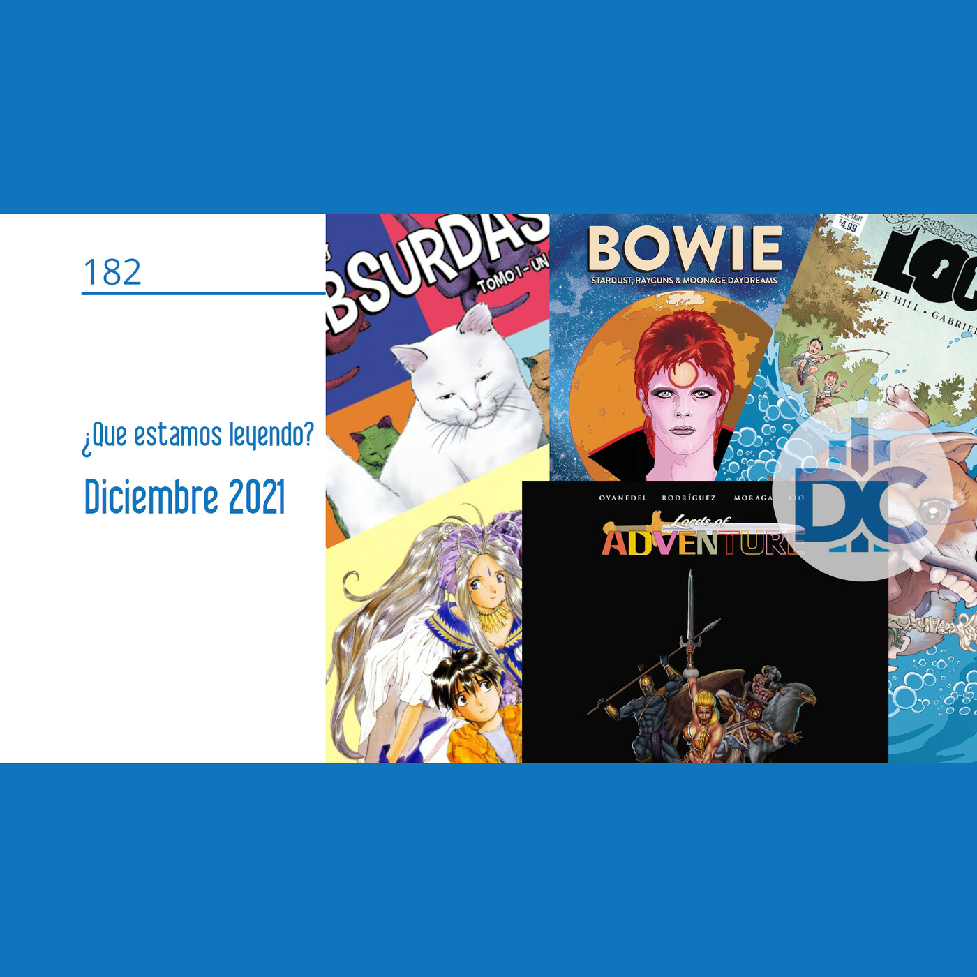 D.C.P. Capítulo 182: ¿Que estamos leyendo? Diciembre 2021 episode artwork