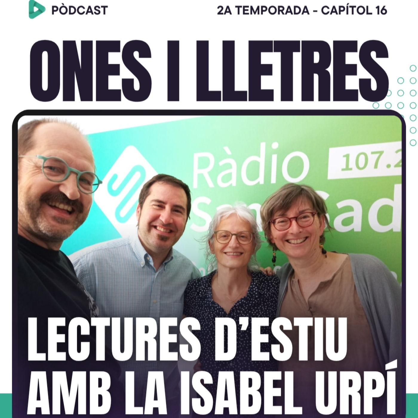 Ones i Lletres. Capítol 16 "Lectures d'estiu amb Isabel Urpí" episode artwork