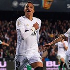 Montaje pase a la final Copa del Rey del Valencia CF