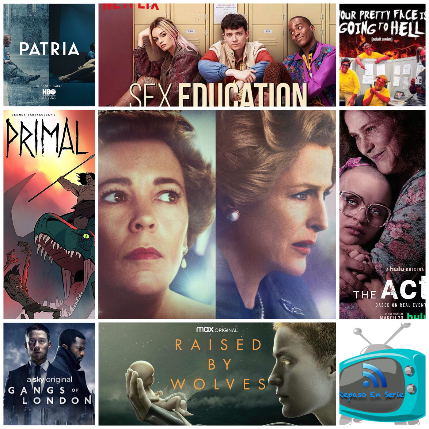 7x05 -Tertulia y recomendaciones (Patria, The Crown, Gangs of London ...)