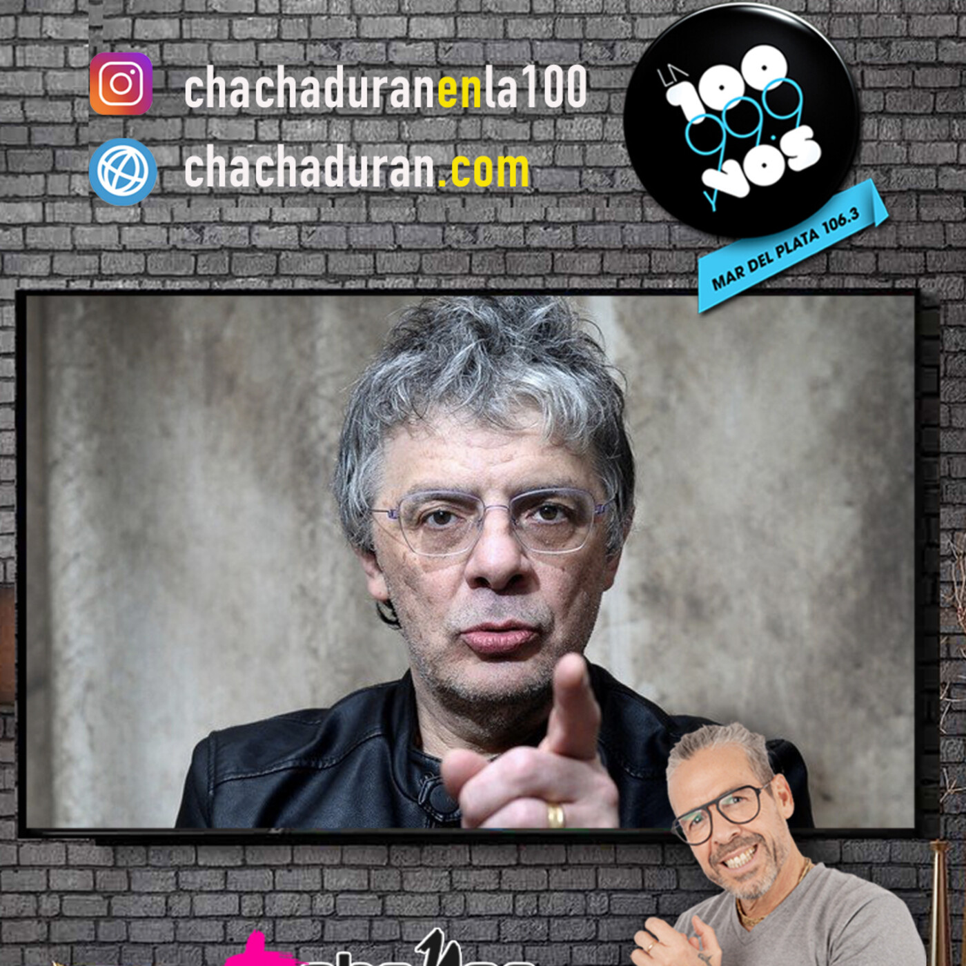 CHARLAS en La 100 y CNN Radio Argentina