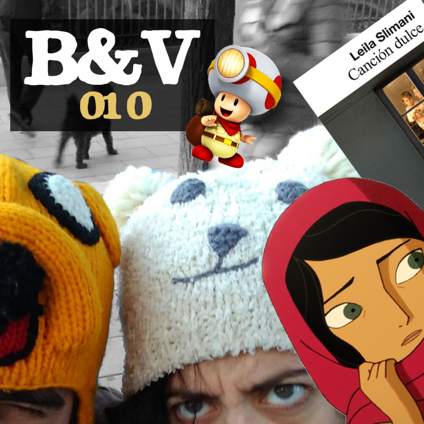 B & V #010 - Haruki Murakami, Canción dulce, Captain Toad, El pan de la guerra, Hellraiser episode artwork
