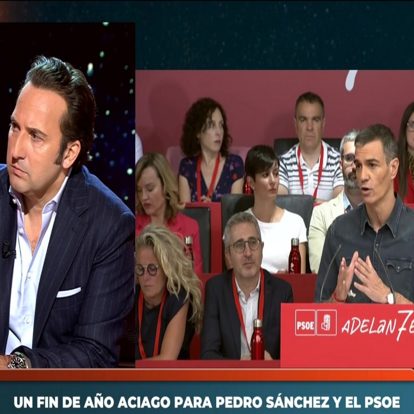 Horizonte T6x14: Fin de año aciago para Pedro Sánchez y el PSOE · Detenidos Leire y el expresidente de la SEPI