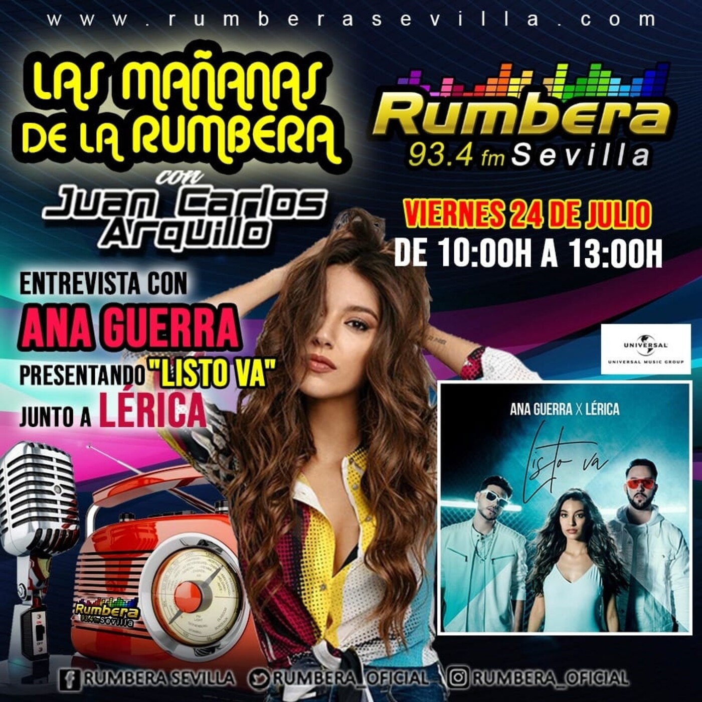 LAS MAÑANAS DE RUMBERA SEVILLA 93.4 FM