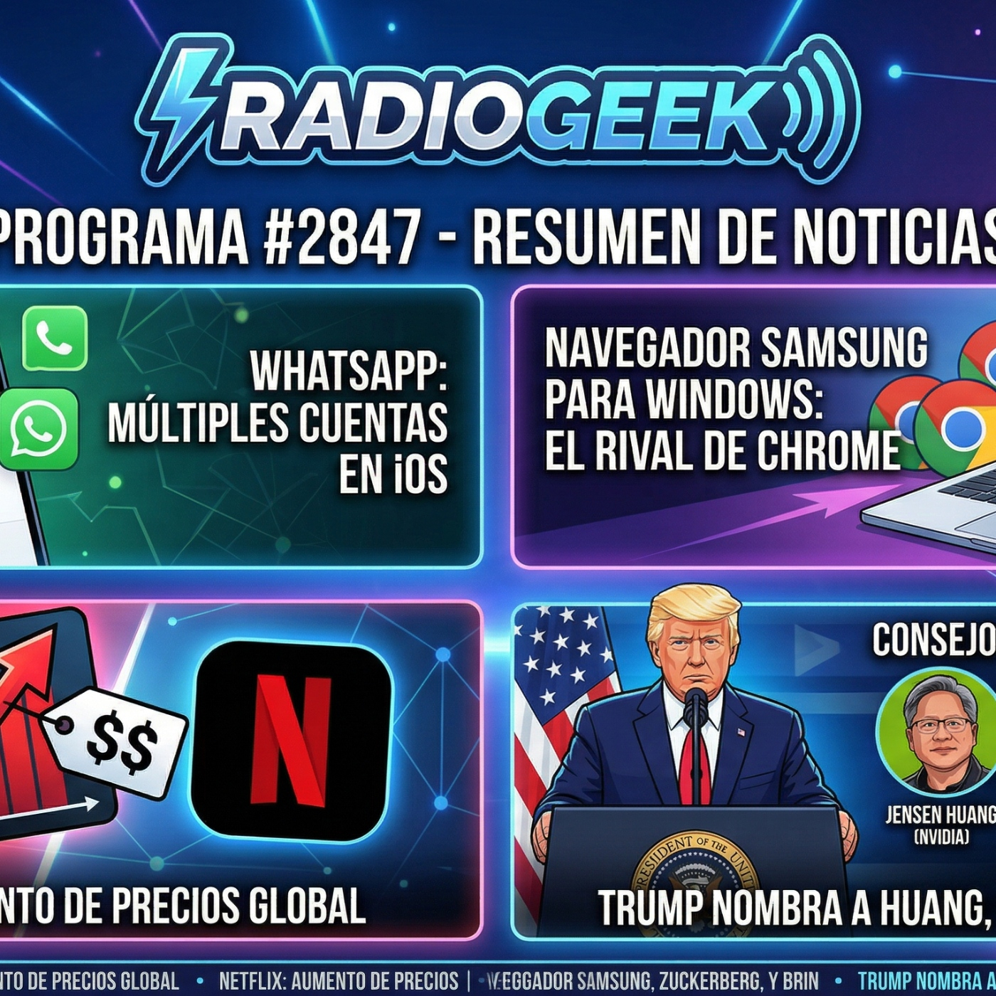 Radiogeek 2847 - Aumenta Netflix desde hoy!
