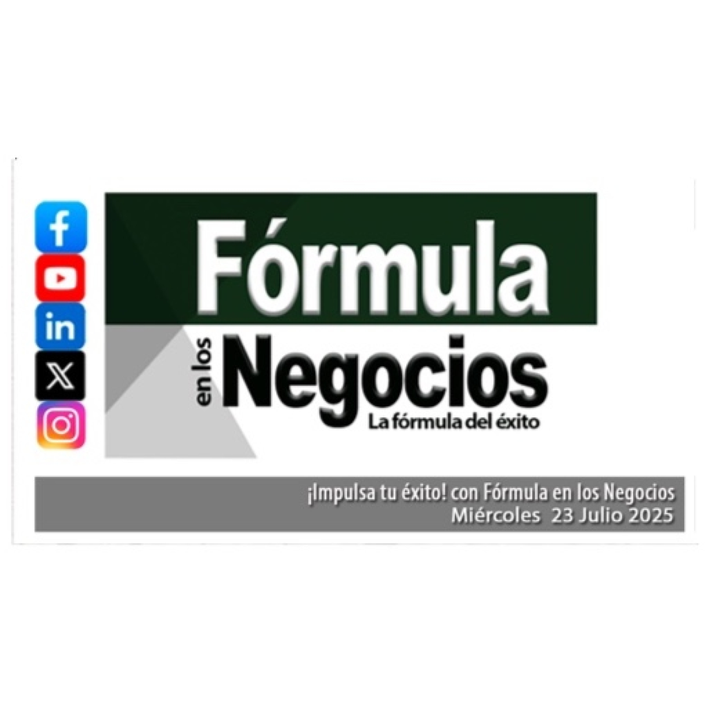 FÓRMULA EN LOS NEGOCIOS