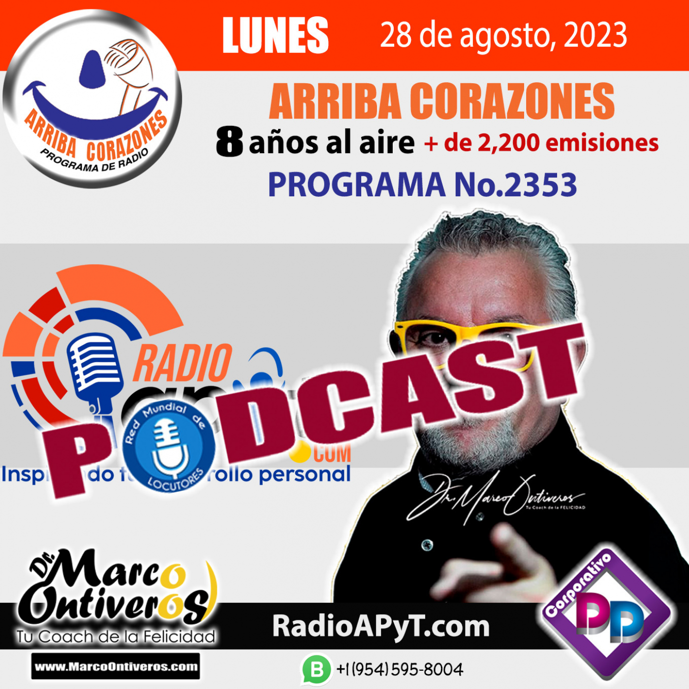 2353-arriba-corazones-2023-08-28-LUNES-JuanGabriel-ElDivoDeJuarez episode artwork