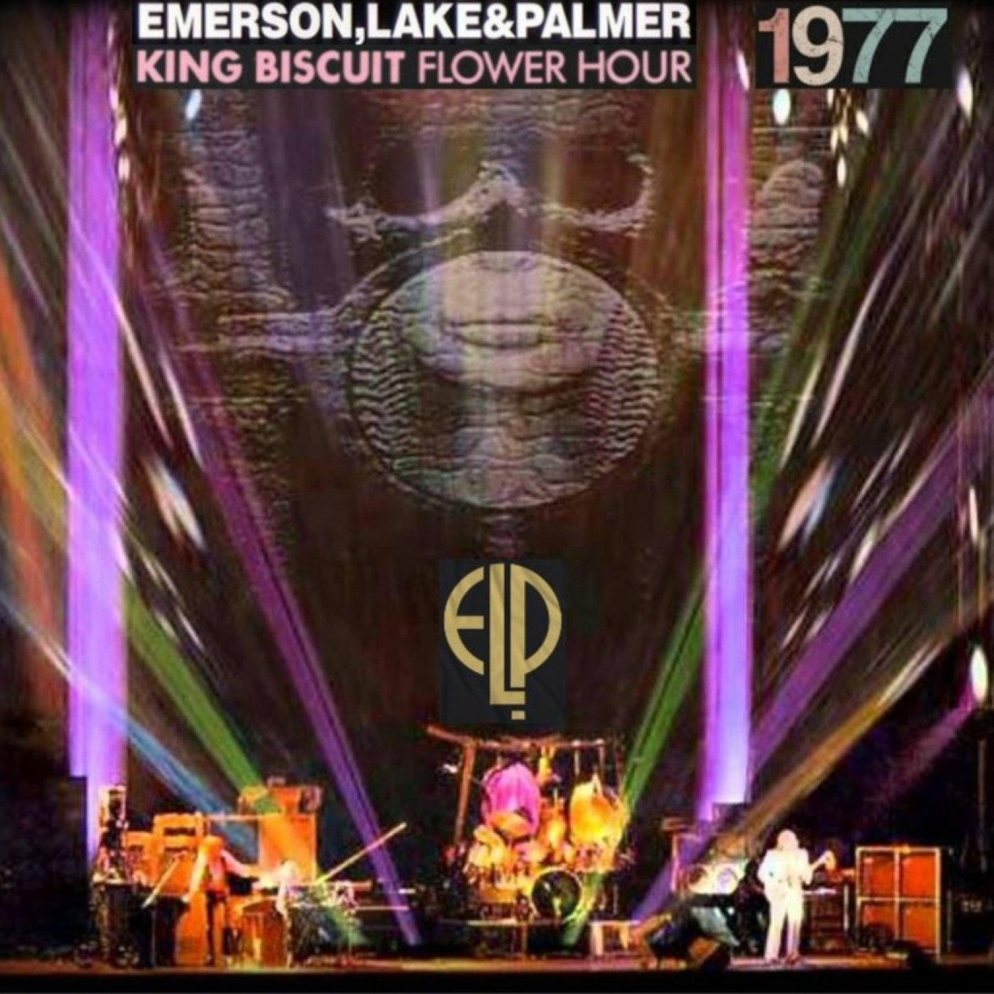 932- Emerson, Lake & Palmer - '77 King Biscuit Flower Hour episode artwork