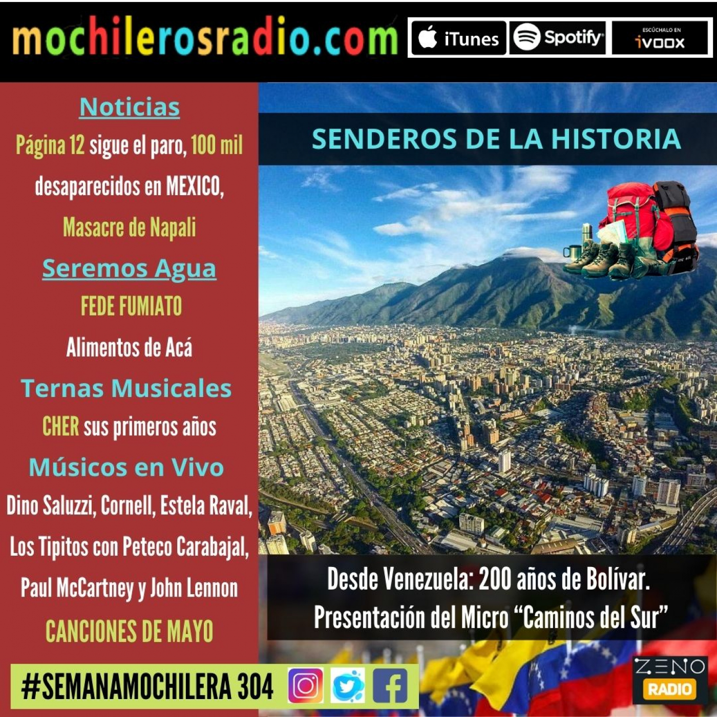 Mochileros 304 - 20 de Mayo de 2022 episode artwork