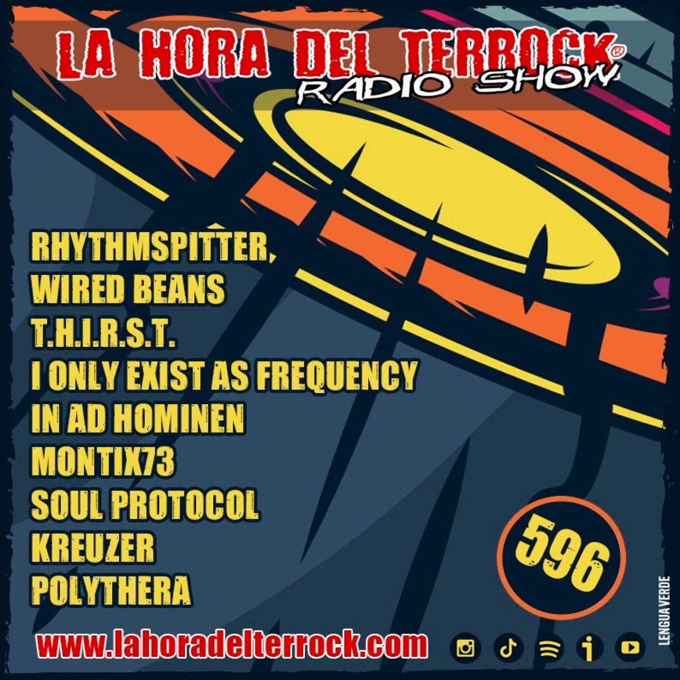 LA HORA DEL TERROCK RADIOSHOW 596 episode artwork