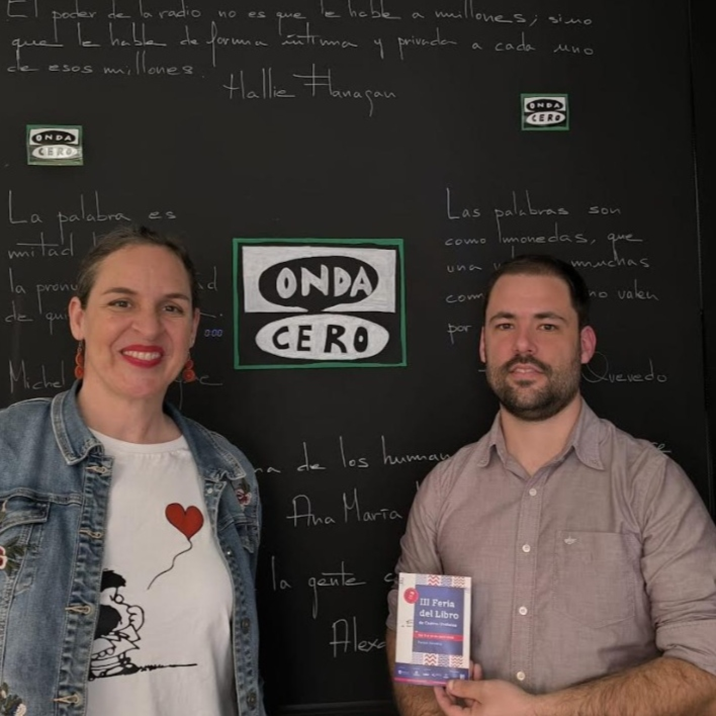 Feria del libro. Elena García y David Perujo en Onda Cero episode artwork