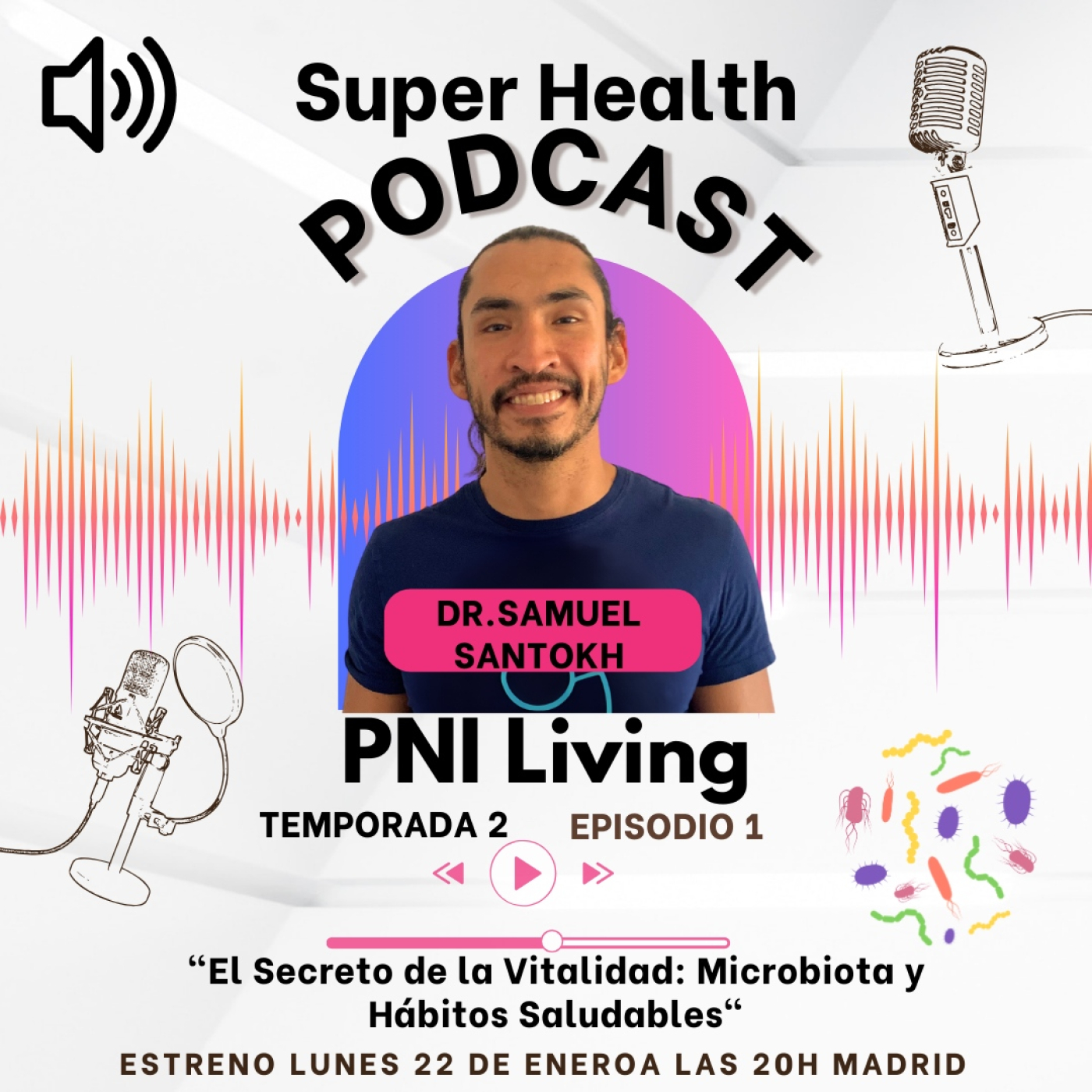   El Secreto de la Vitalidad: Microbiota y Hábitos Saludables   episode artwork