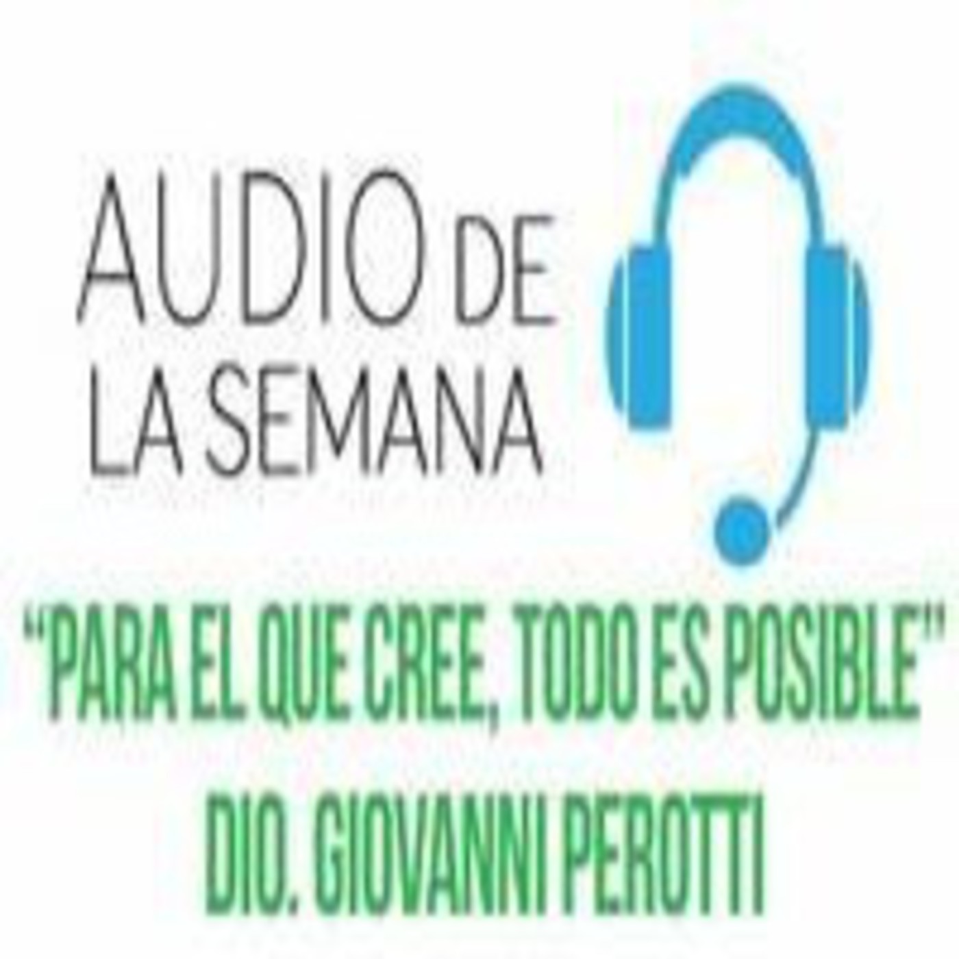 AUDIO DE LA SEMANA