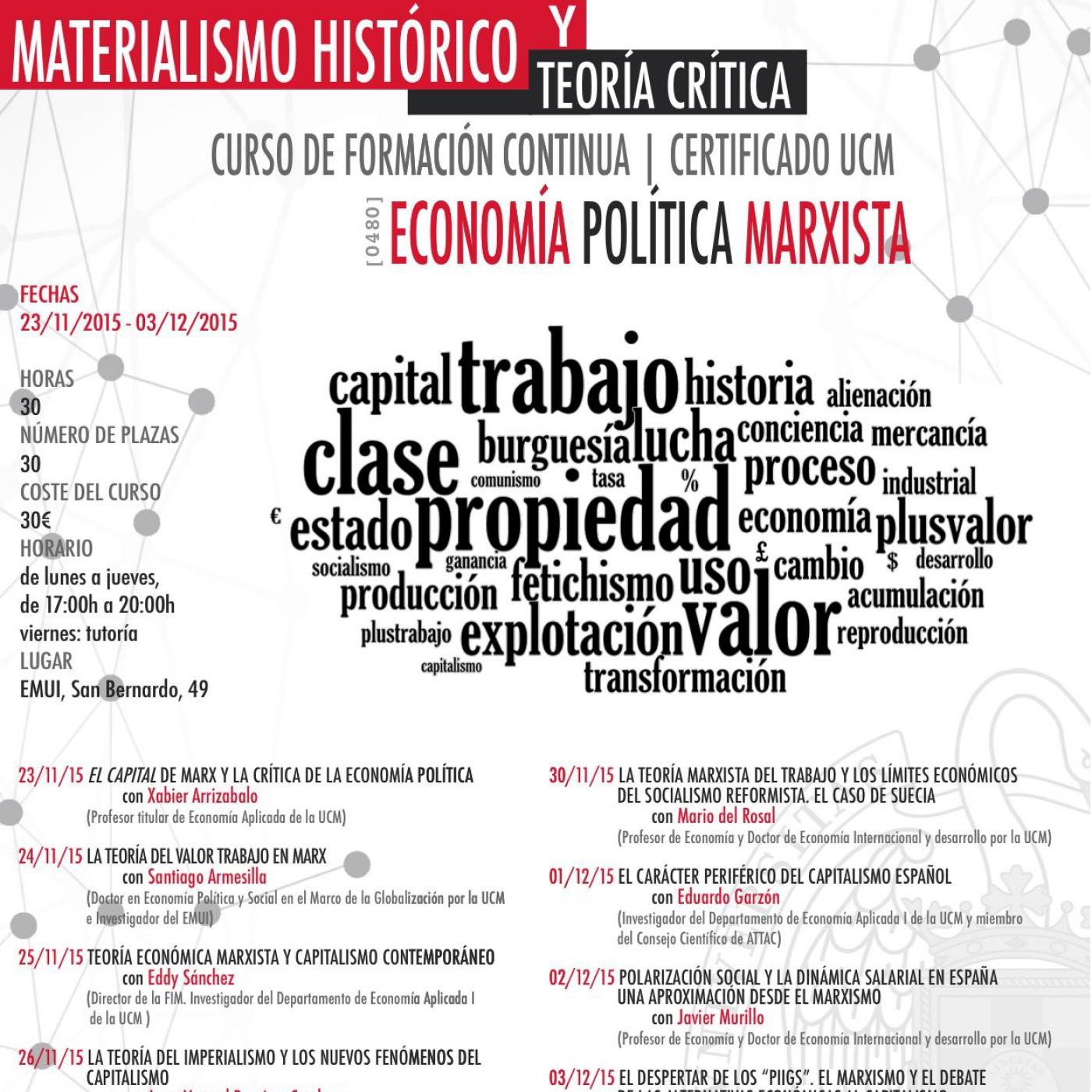 Materialismo Histórico y Teoría Crítica